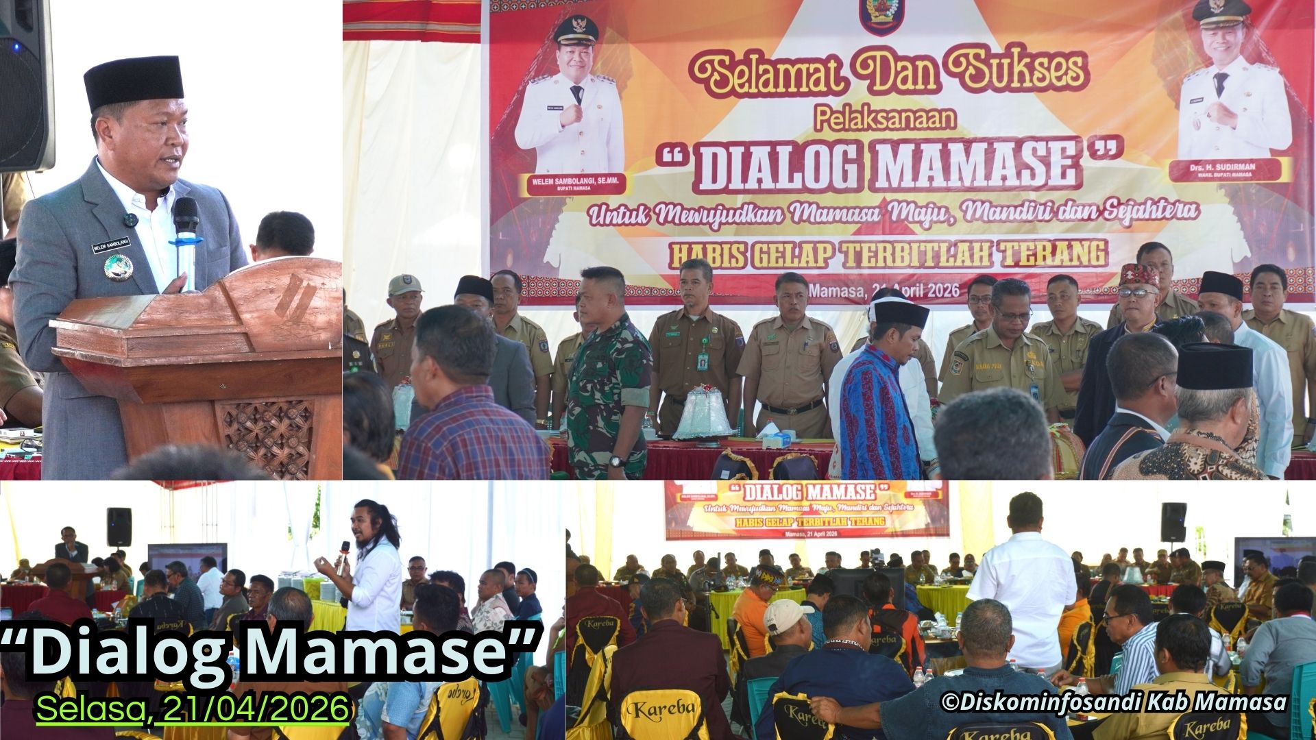 “Habis Gelap Terbitlah Terang” Jadi Tema Ikonik “Dialog Mamase”