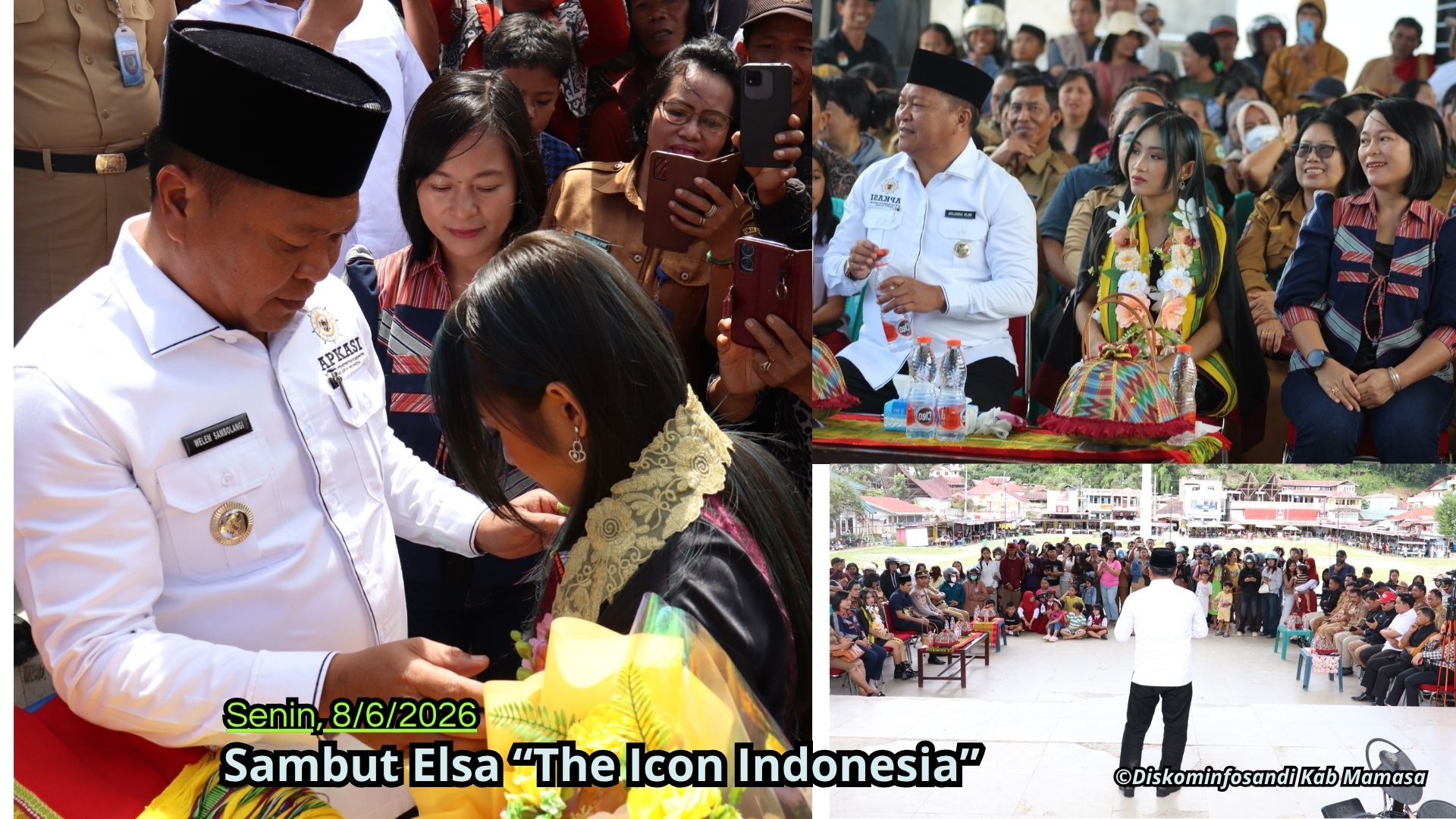 Elsa Disambut Hangat Setelah Harumkan Mamasa dalam Event The Icon Indonesia SCTV