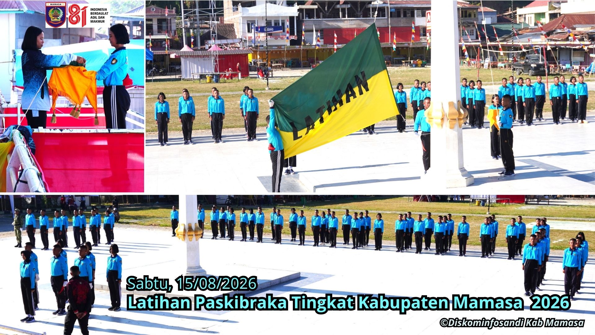  Latihan Paskibraka Kabupaten Mamasa 2026