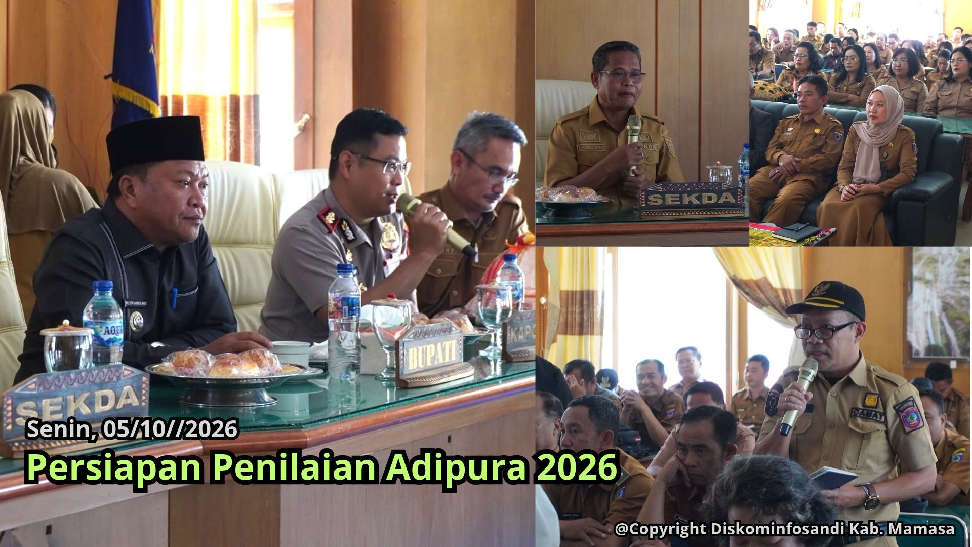 Pemerintah Kabupaten Mamasa Matangkan Persiapan Penilaian Adipura 2026