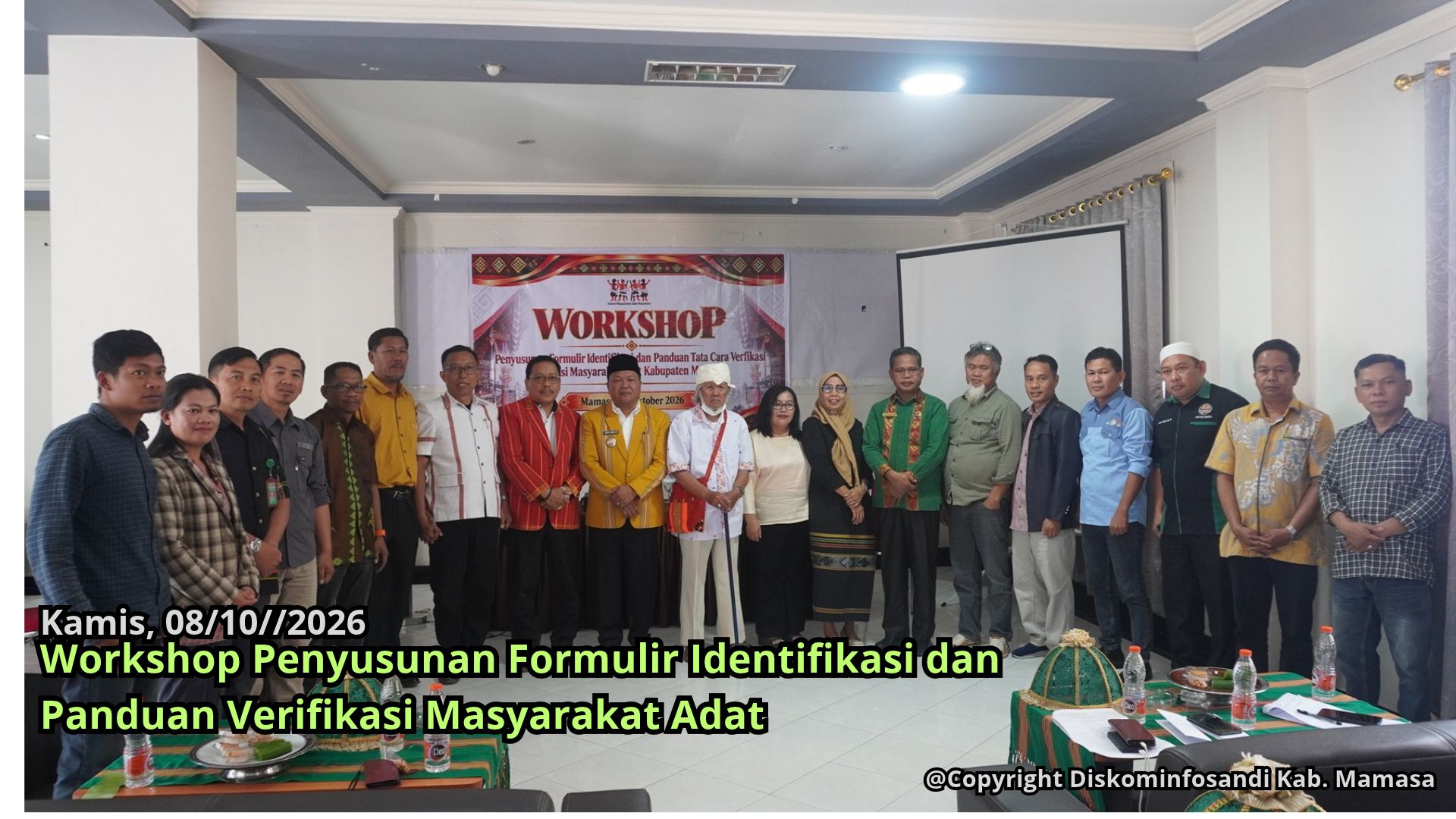 Workshop Penyusunan Formulir Identifikasi dan Panduan Verifikasi Masyarakat Adat
